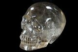 Carved, Smoky Quartz Crystal Skull #118108-2
